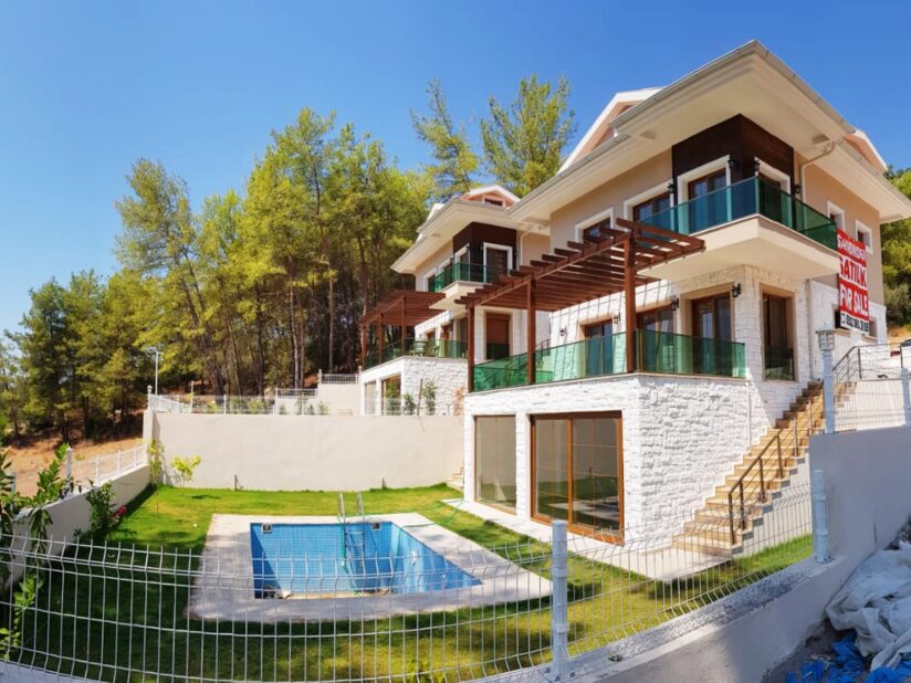 Detached Villa with Private Pool For Sale in Gocek