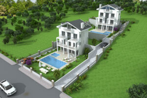 Detached Villa with Pool for Sale in Fethiye Ovacık Turkey