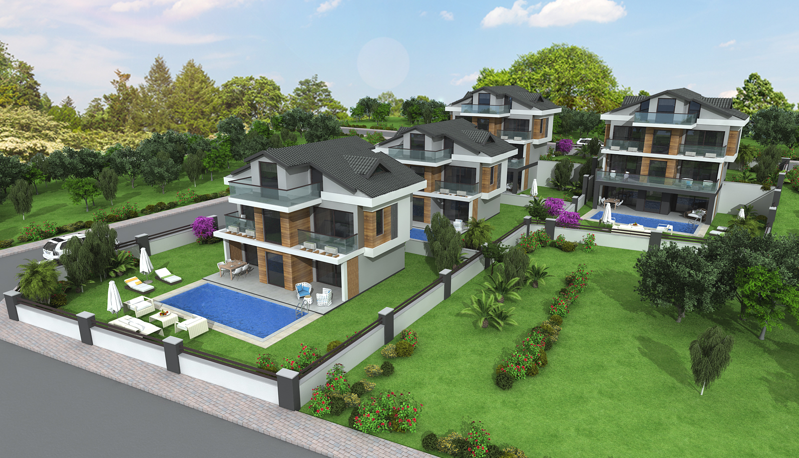 Göcek Fethiye Satılık Havuzlu Villa