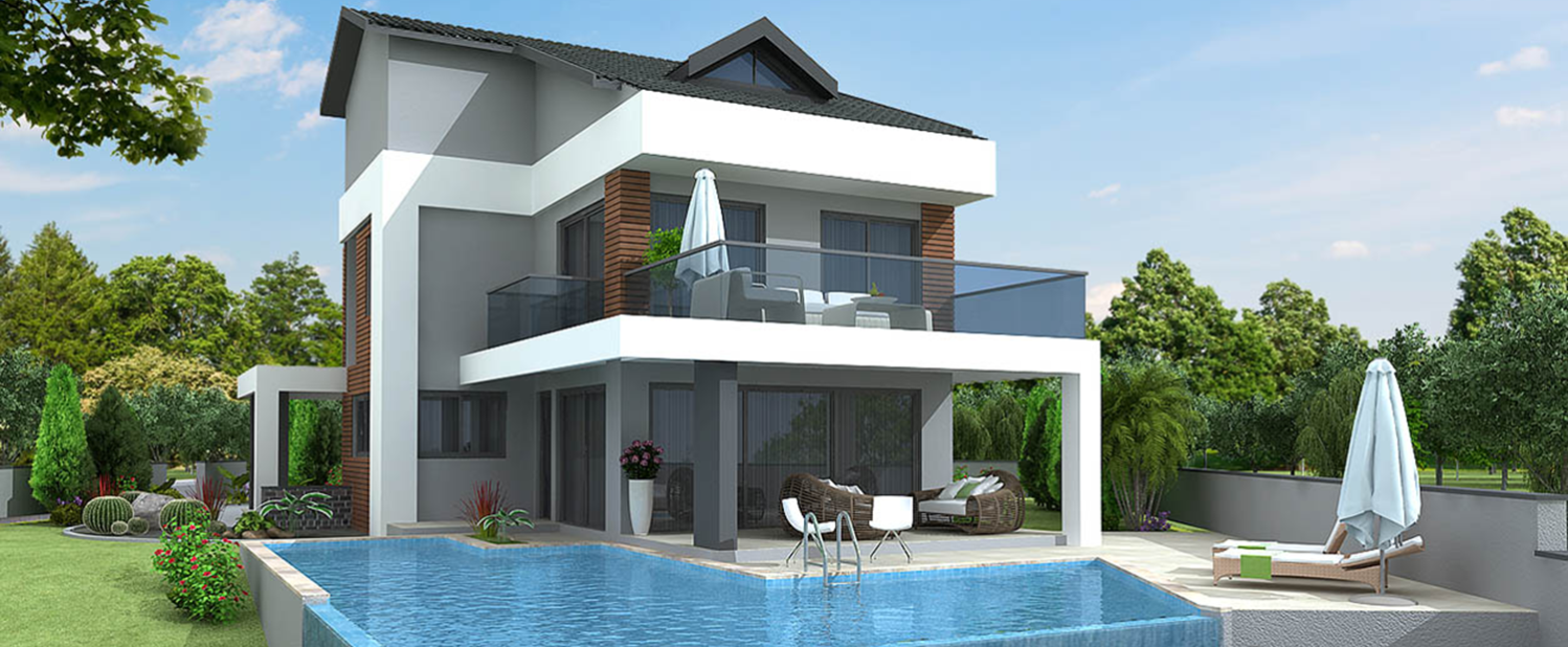 Detached Villas for Sale in Ovacık Turkey